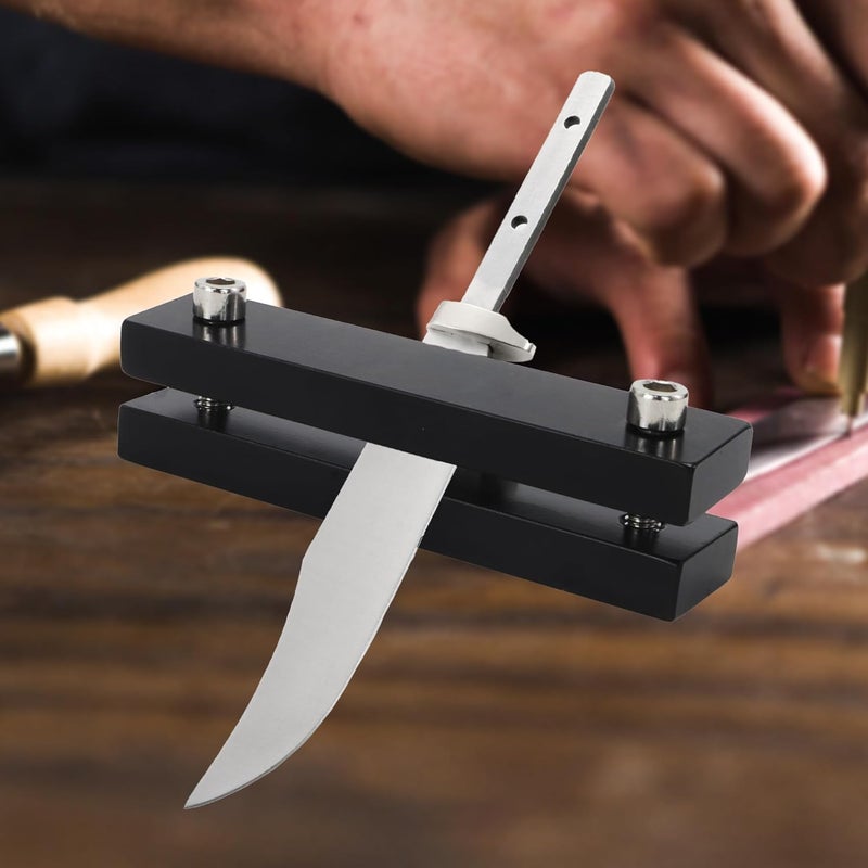 SCOTTCHEN Hardened File Guide Knife Making Tool, Hardened Metal Hardness up to 55, File Guide For Belt Sander, Knife Makers File Guide - Image 3